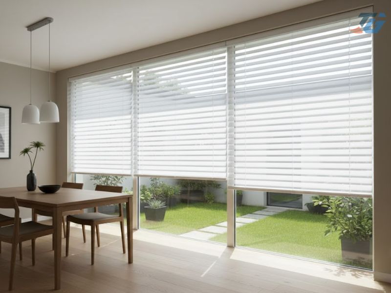 Các loại rèm sáo ngang tự động phổ biến hiện nay