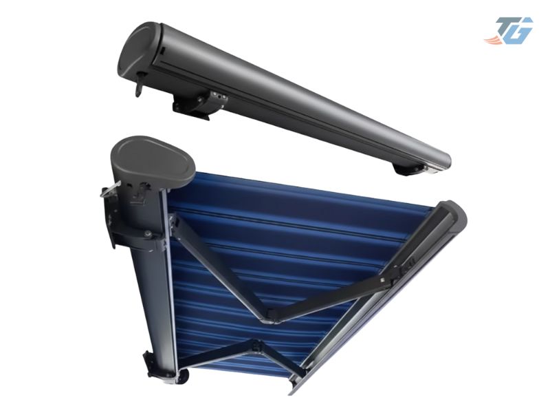 Cấu tạo mái hiên tự động