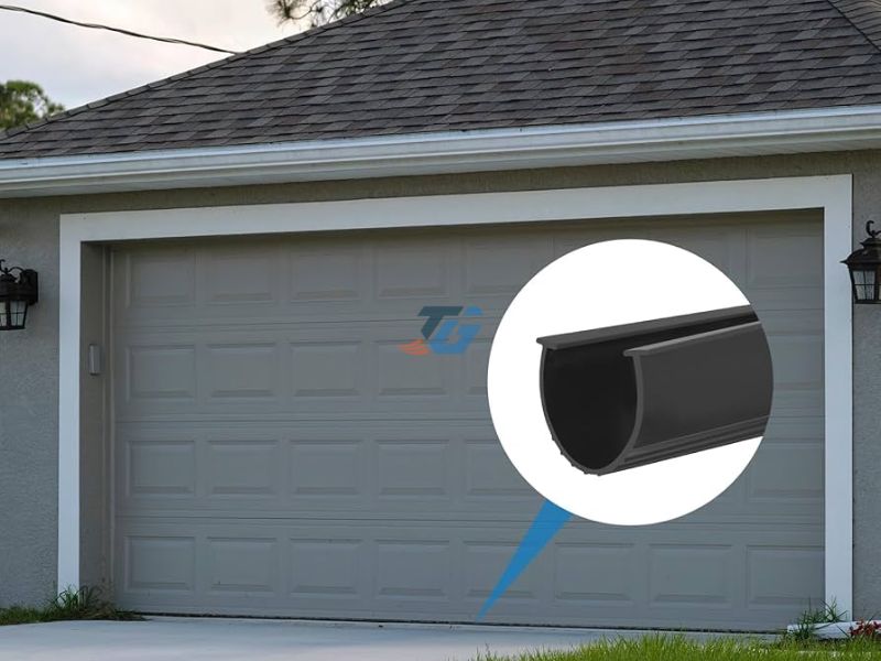 Có những loại gioăng cao su cửa gara nào phổ biến