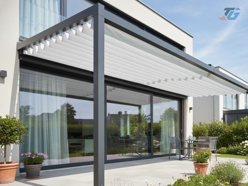 Điểm nổi bật của mái bạt xếp tự động