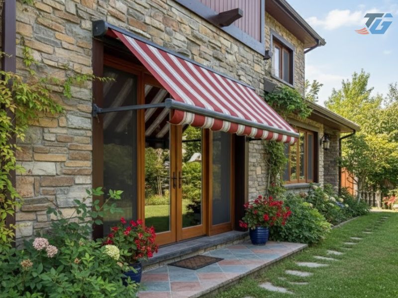 Đơn vị thi công lắp đặt mái bạt cuốn tự động uy tín