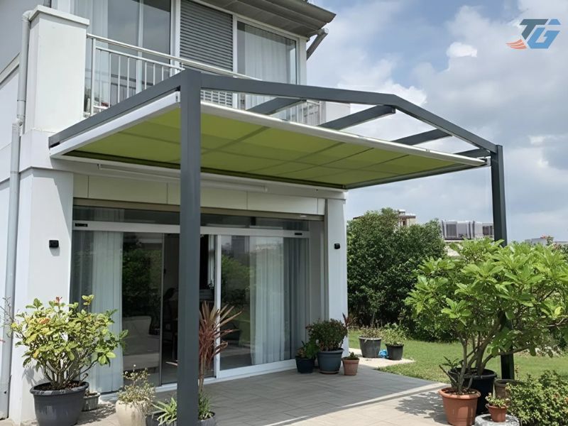 Giá mái bạt cuốn tự động là bao nhiêu