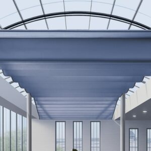 Alternative view of Hệ Thống Rèm Trần Xếp Lớp Tự Động