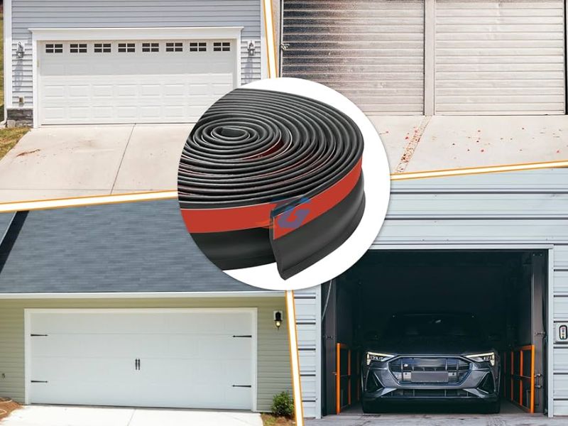 Hướng dẫn lắp đặt gioăng cao su cho cửa gara