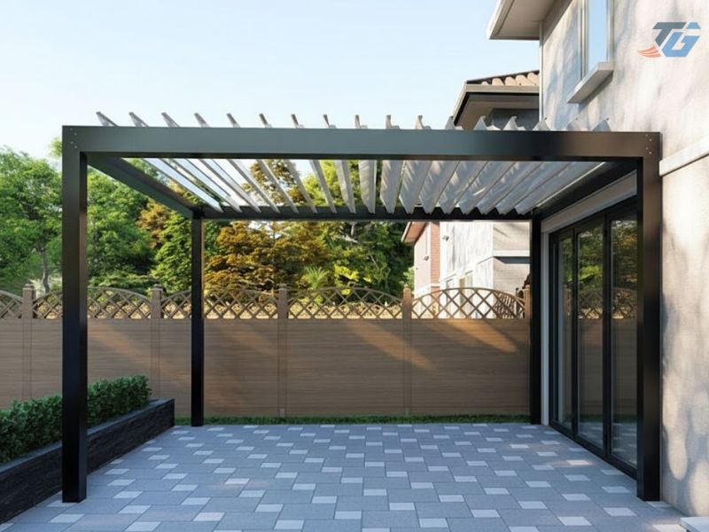 Lợi ích vượt trội khi sử dụng mái nhôm xếp lật