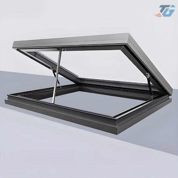 Mái Kính Mở Hất Tự Động - Ảnh 9