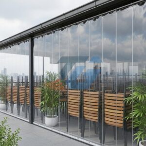 Alternative view of Rèm Nhựa PVC Trong Suốt