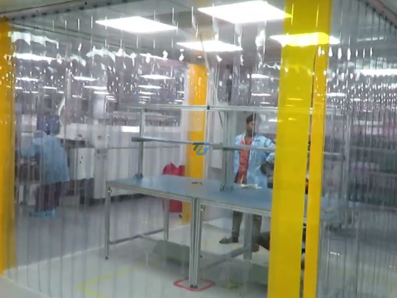 Tại sao phòng sạch cần sử dụng rèm nhựa PVC