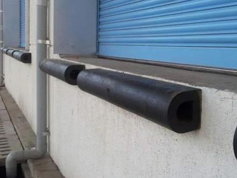 Thi công Cao Su Chống Va Đập Chữ D cho cửa kho xưởng