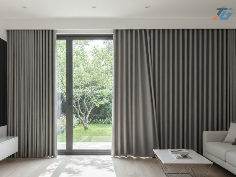 Ứng dụng của rèm kéo ngang tự động