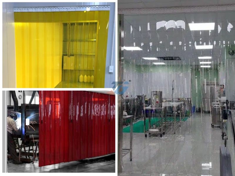 Công dụng của rèm nhựa PVC trong đời sống