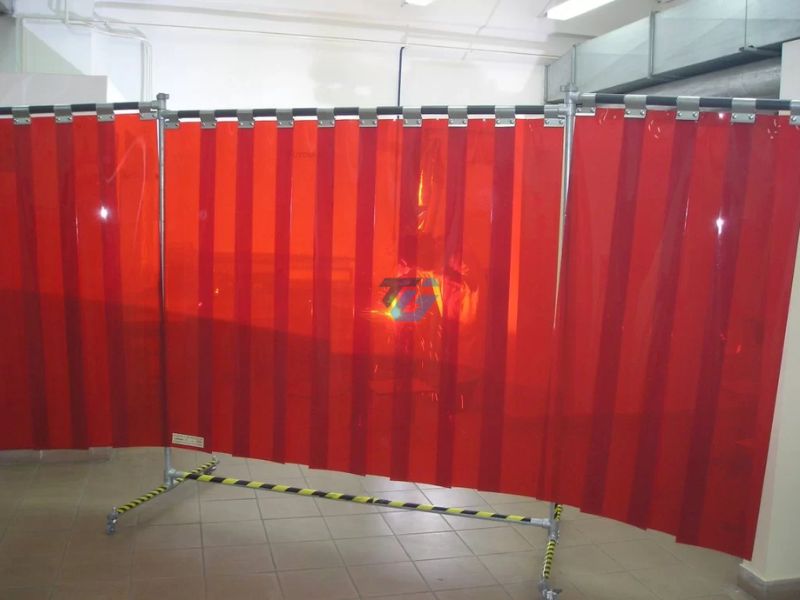 Rèm PVC ngăn tia lửa điện