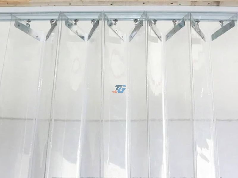 Bảng giá rèm nhựa PVC xếp xoay