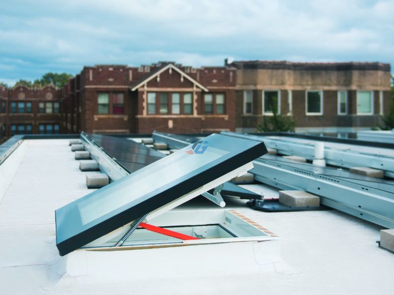 Báo giá giếng trời thông minh nắp thăm trần