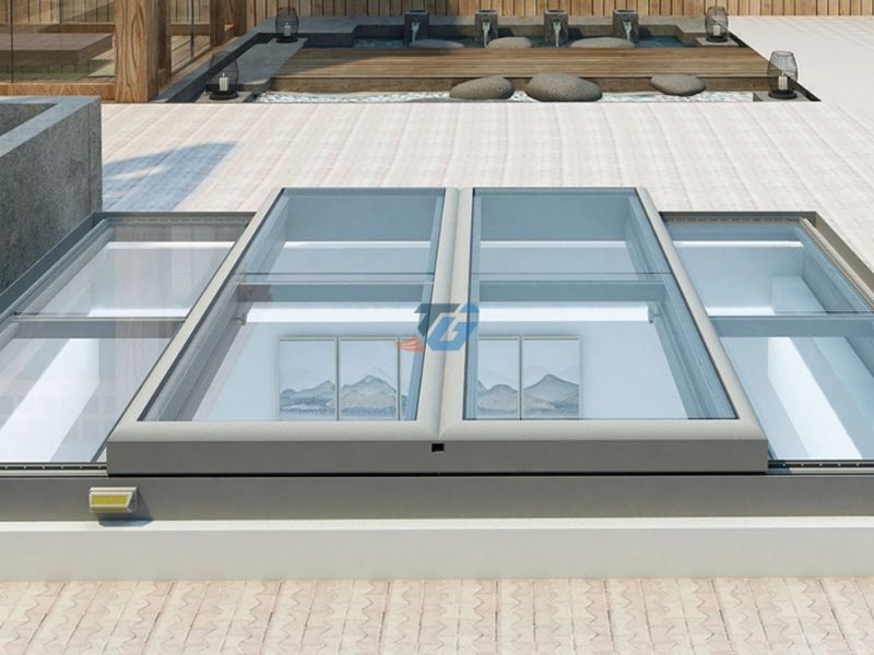 Báo giá giếng trời thông minh Báo giá giếng trời thông minh