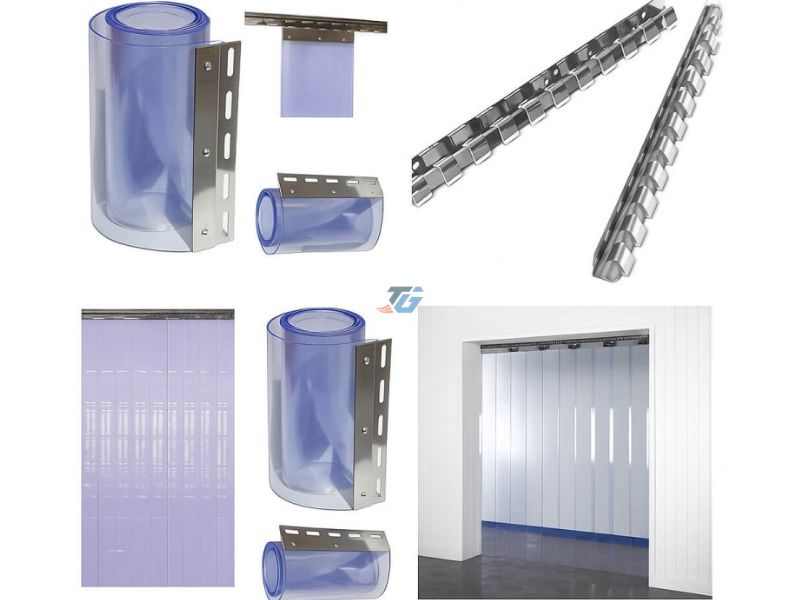 Cấu tạo chi tiết của rèm nhựa PVC kéo lùa Cấu tạo chi tiết của rèm nhựa PVC kéo lùa