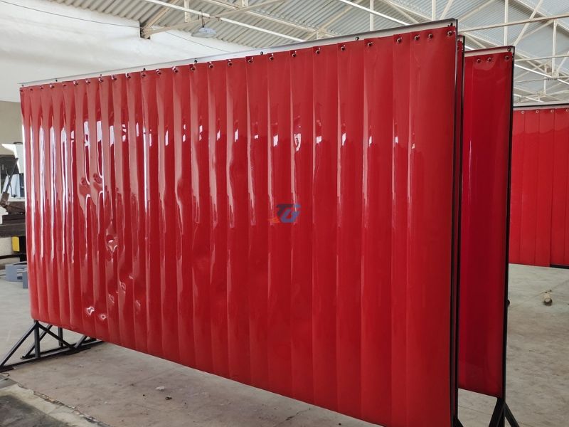 Đặc điểm nổi bật rèm PVC ngăn tia lửa hàn