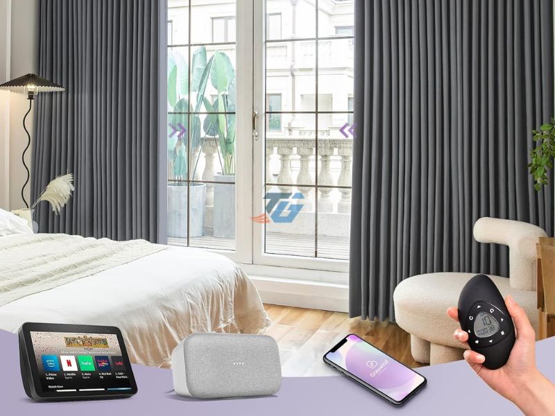 Giá mua rèm cuốn tự động là bao nhiêu Giá mua rèm cuốn tự động là bao nhiêu