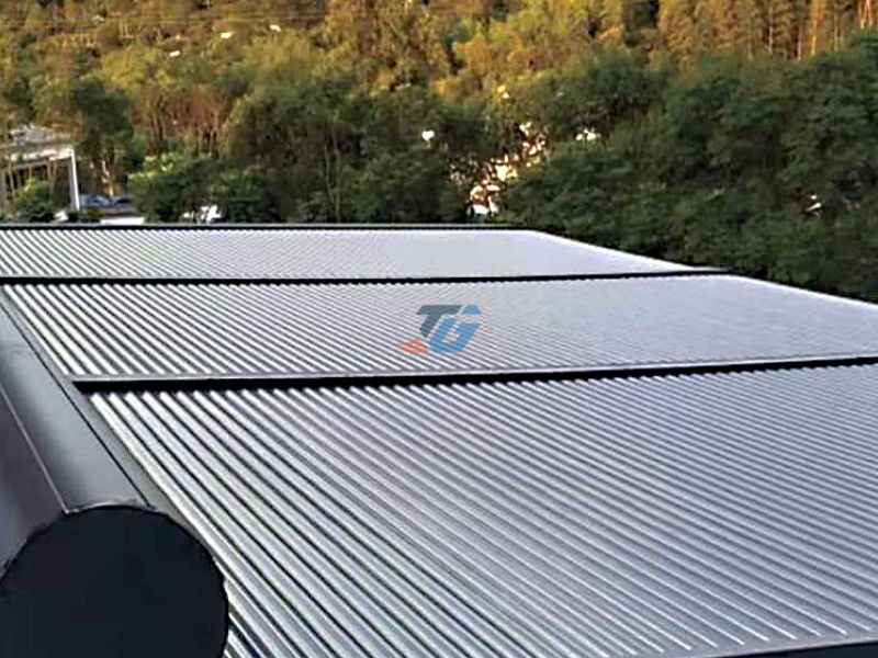 Mái nhôm cuốn Mái nhôm cuốn