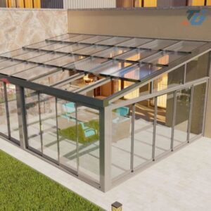 Nhà kính mở trượt tự động