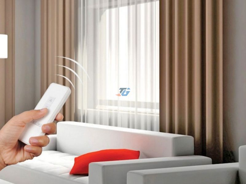 Các mẫu rèm tự động phổ biến hiện nay
