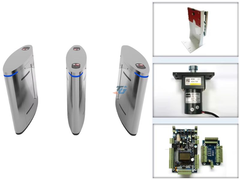 Cấu tạo cổng Flap Barrier