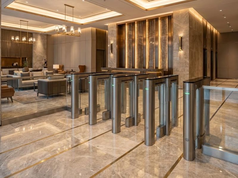 Nguyên lý hoạt động cổng Optical Turnstile