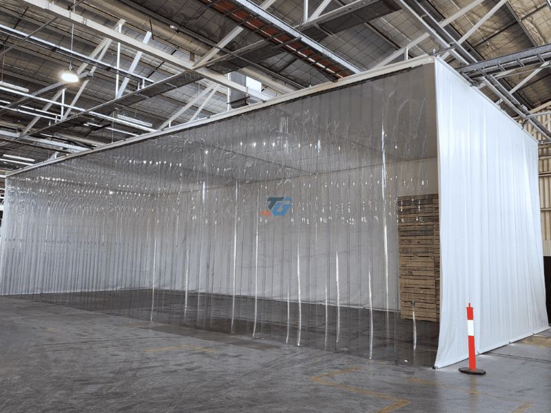 Rèm nhựa PVC dùng trong phòng sạch