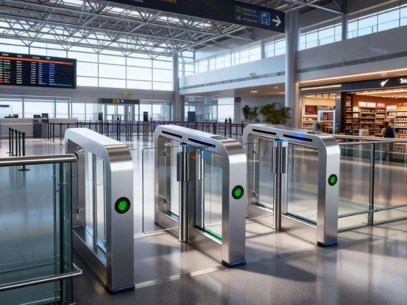 Thi công cổng High Speed tại sân bay Thi công cổng High Speed tại sân bay