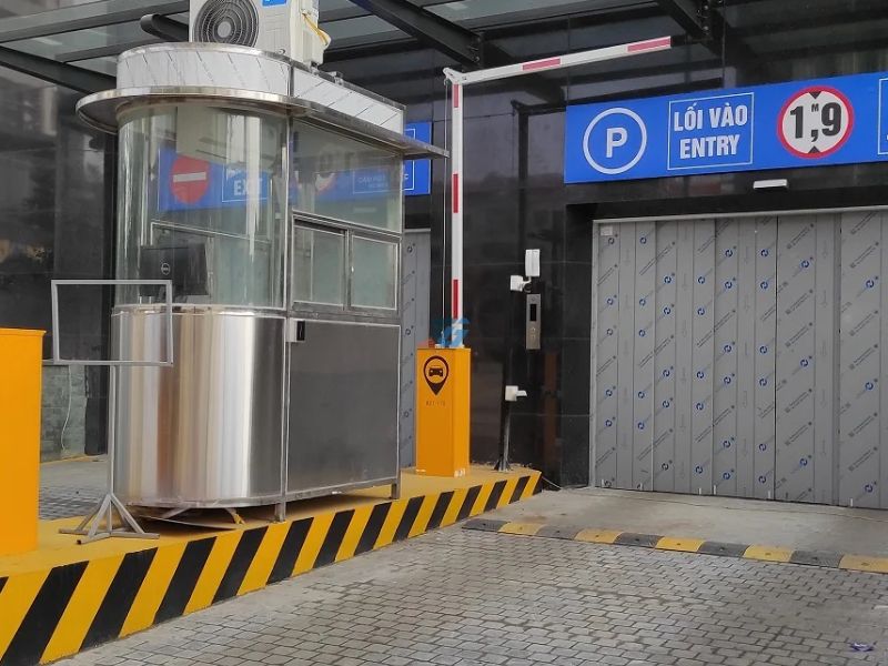 Ứng dụng Barrier cần gập tự động trong thực tế