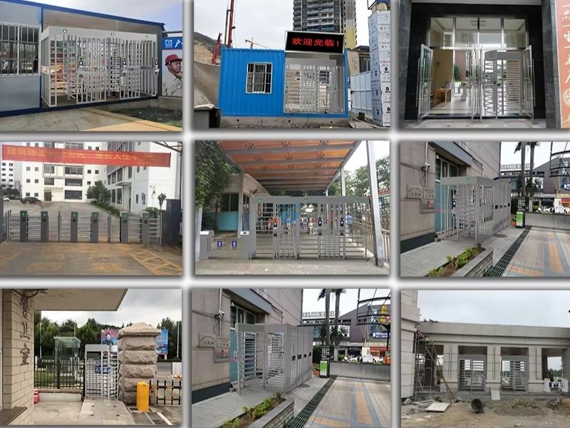 Ứng dụng cổng Full Height Turnstile