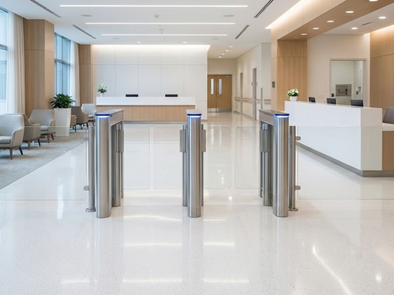 Ứng dụng cổng Optical Turnstile trong đời sống