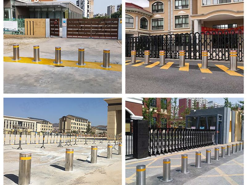 Ứng dụng của cột chắn xe Bollard tự động
