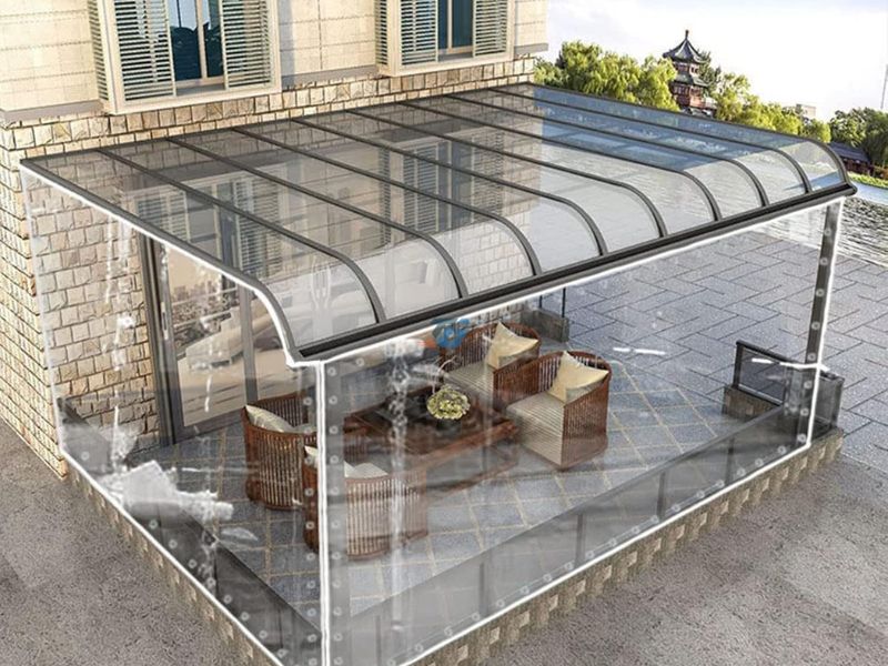 Ứng dụng rèm nhựa PVC trong văn phòng và khu dân cư