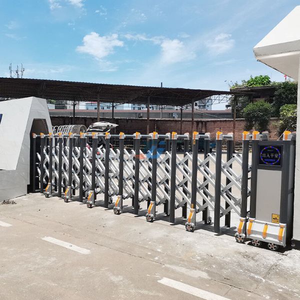 Cửa Cổng Xếp Inox Trượt Tự Động - Ảnh 2