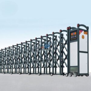 Alternative view of Cửa Cổng Xếp Sơn Tĩnh Điện Tự Động