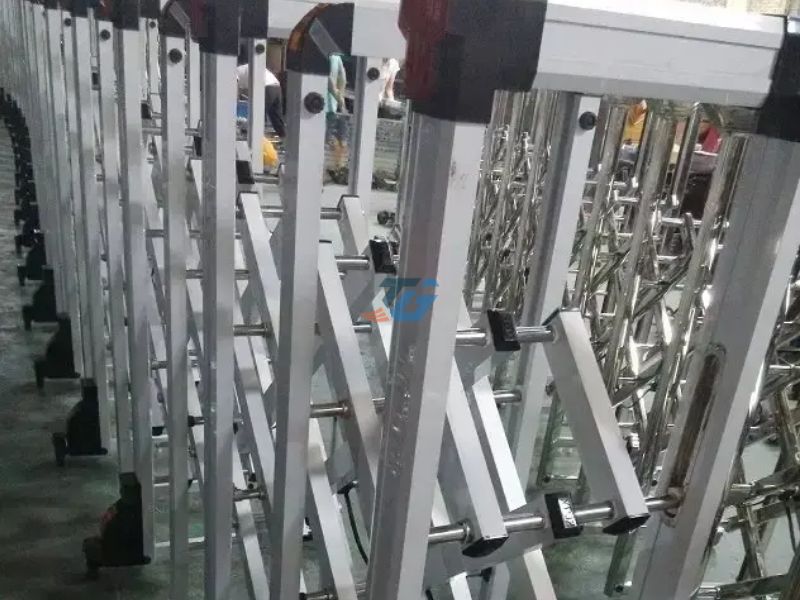 TGDerFlex - Đơn vị cung cấp cổng xếp trượt tự động uy tín