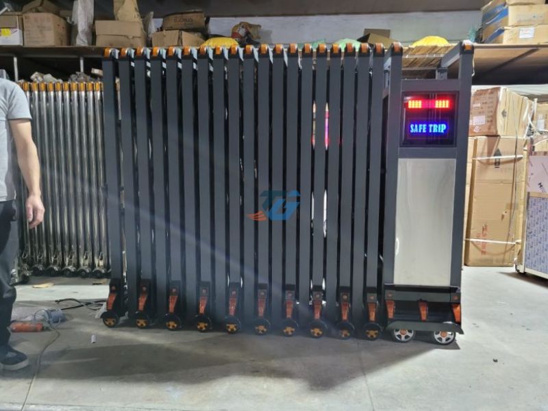 Ứng dụng cổng xếp sơn tĩnh điện tự động